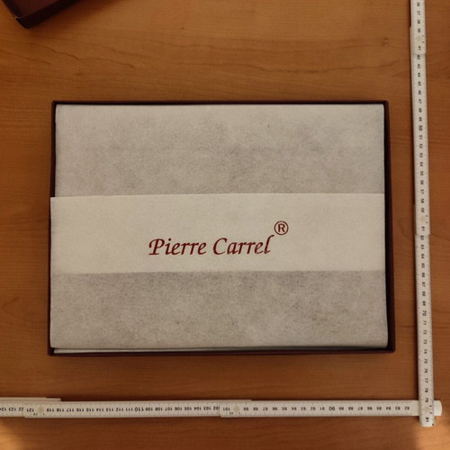 Premium leather folder Pierre Carrel new