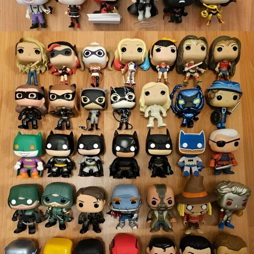 Funko Pop Marvel, DC, The Walking Dead, Harry Potter, Stranger Things figures without boxes