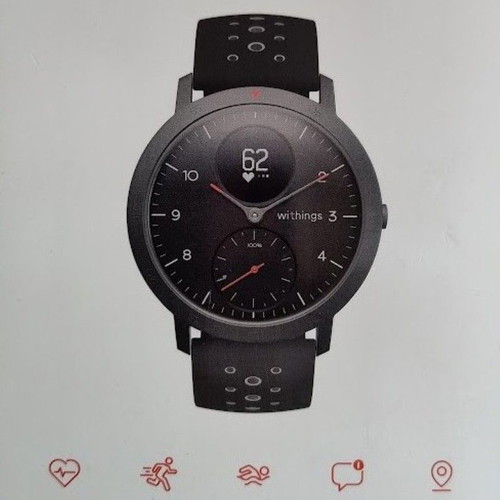 Withings Steel HR Sport hybrid multisport watch used