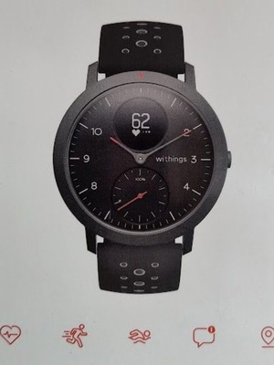 Withings Steel HR Sport hybrid multisport watch used