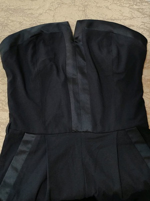 Strapless evening jumpsuit Small like new, black