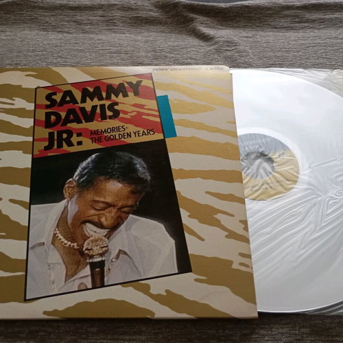 Sammy Davis Jr. Memories The Golden Years Laserdisc like new, jazz