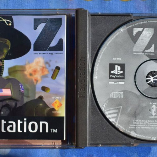 Z The Bitmap Brothers PlayStation PS1 game