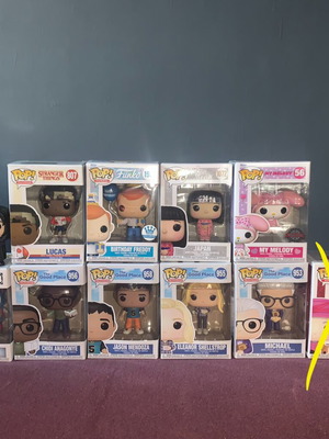 Funko Pop figures collection