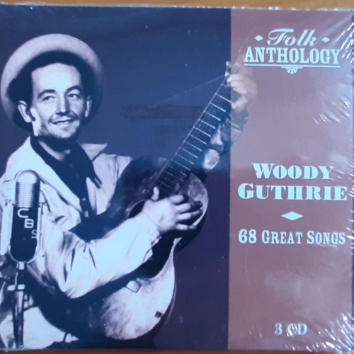 Woody Guthrie 68 Great Songs 3CD new, folk