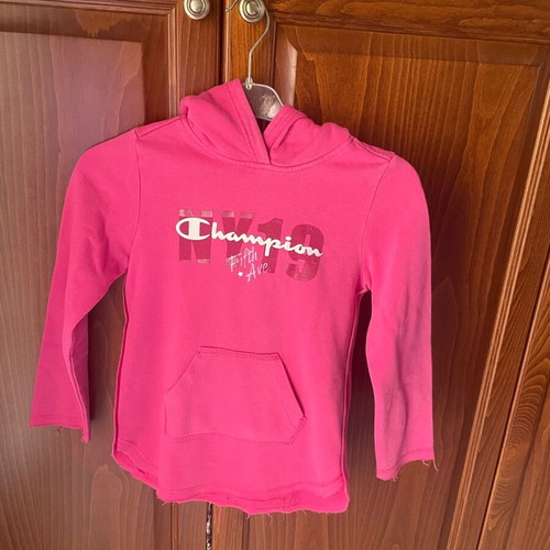 Champion sweatshirt for girl used, pink