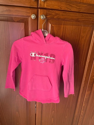 Champion sweatshirt for girl used, pink