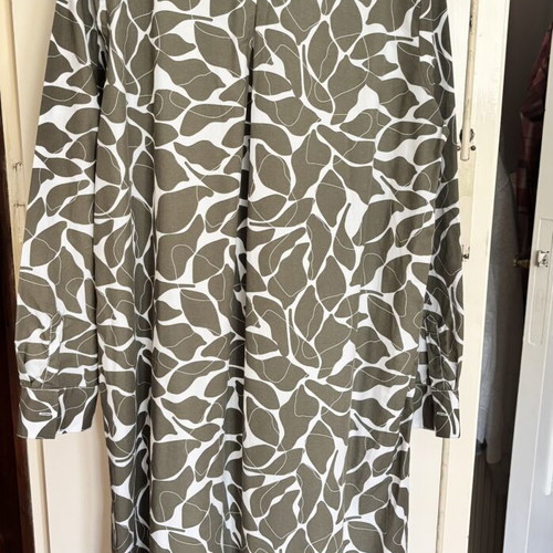 Camel Active summer dress, white and green, size S
