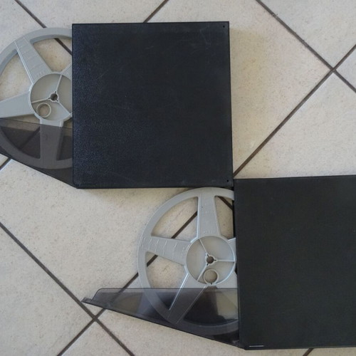 Super 8mm two 800ft reels brand GRASSO Italy like new