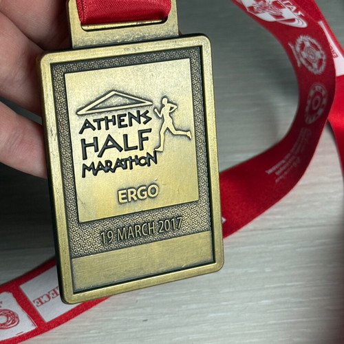 Athens Half Marathon Medal 2017 like new