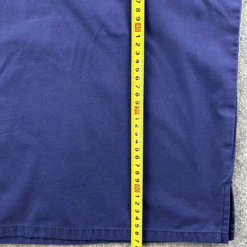Dickies scrubs medical nurse shirt XS blue unisex like new