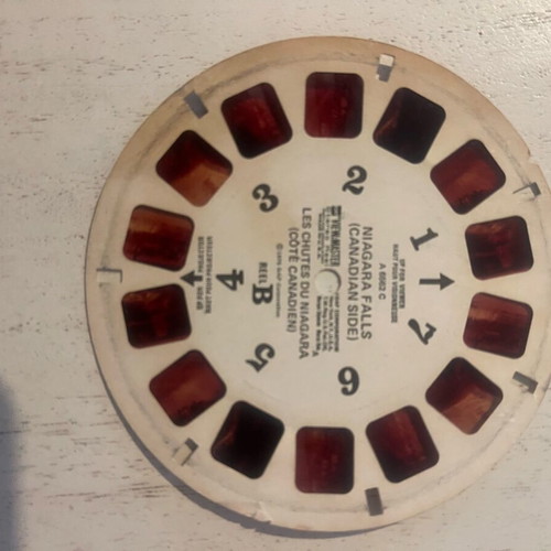 Collectible View-Master Gaf vintage 80s used with four reels