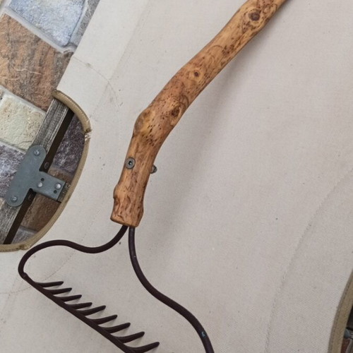 Vintage handmade agricultural tool used from Vonitsa