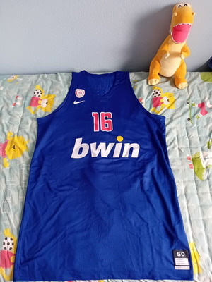 Ολυμπιακός μπάσκετ φανέλα Nike 2018 Παπανικολάου σαν καινούργιο, μέγεθος 2XL