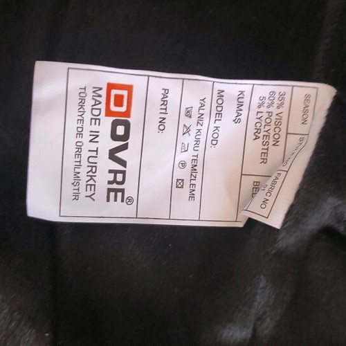 Black jacket XL new with slim fit