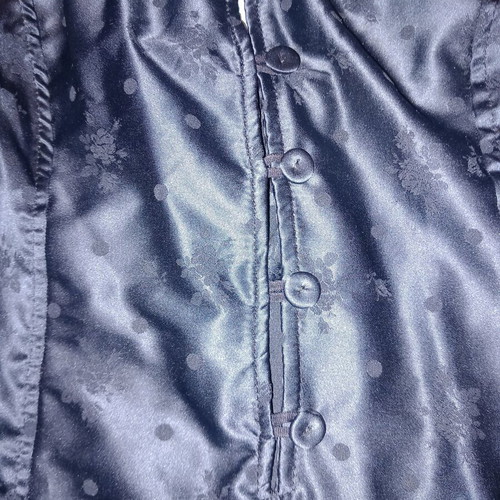 Lida satin bodysuit like new, medium, black