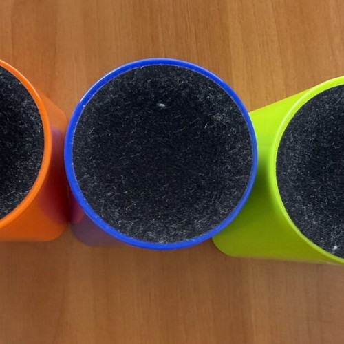 Goomby pencil holder set like new, 3 colors