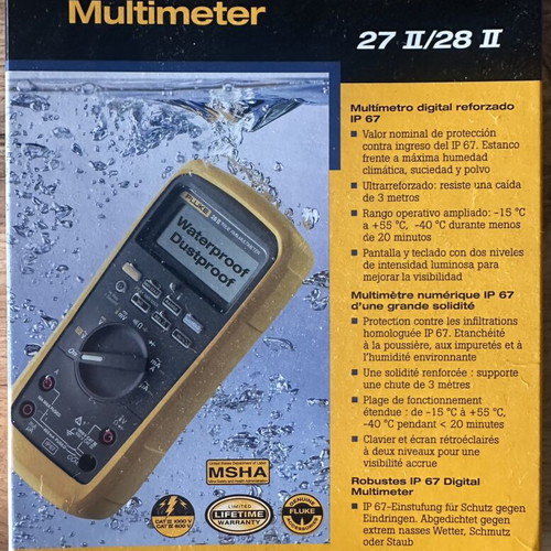 Fluke 28-II Industrial Multimeter brand new