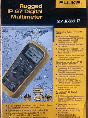 Fluke 28-II Industrial Multimeter brand new