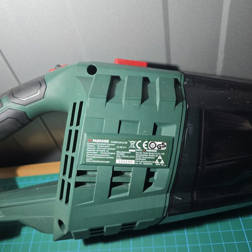 Parkside cordless vacuum cleaner