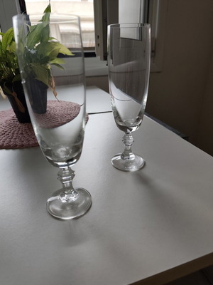 Crystal glasses like new, set of 15 pieces