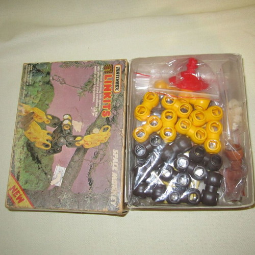 Vintage Matchbox Linkits Space Monkey 1980s toy used