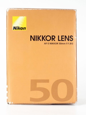 Nikon AF-S NIKKOR 50mm f/1.8G brand new lens