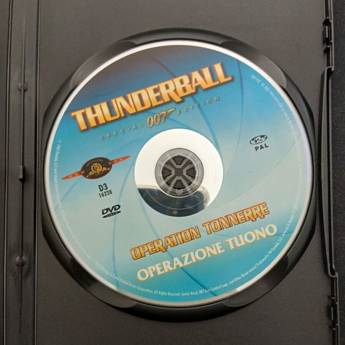 Thunderball Special 007 Edition DVD