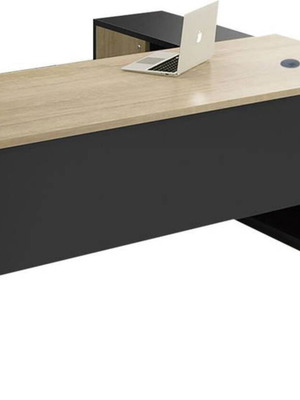 Project desks left and right, Sonoma - Grey shade