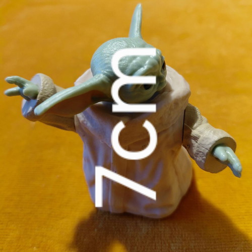 Baby Yoda Grogu action figure 7cm The Mandalorian