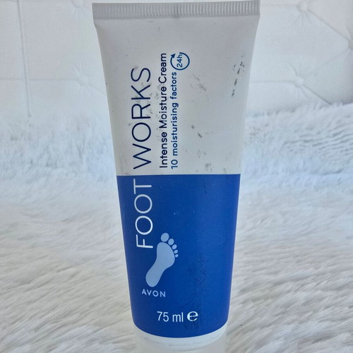 Avon Foot Works Intense Moisture Cream 75 ml new
