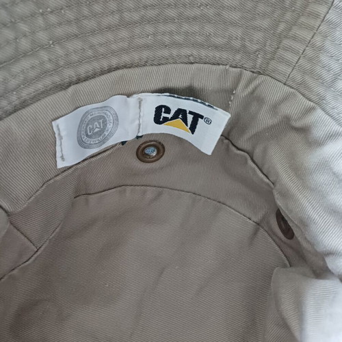 Caterpillar bucket hat beige used