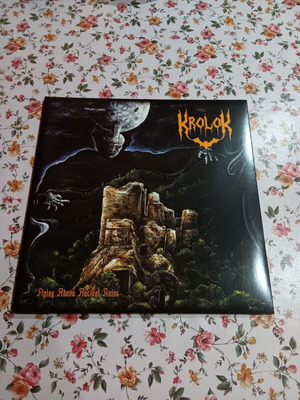 Krolok Flying Above Ancient Ruins vinyl album, black metal