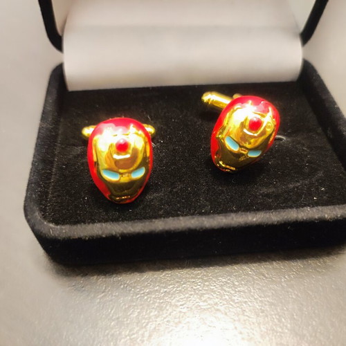 Iron Man cufflinks new superhero design