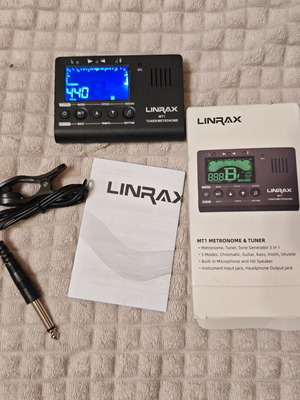LINRAX MT1 ψηφιακό κουρδιστήρι, μετρονόμος και γεννήτρια τόνων