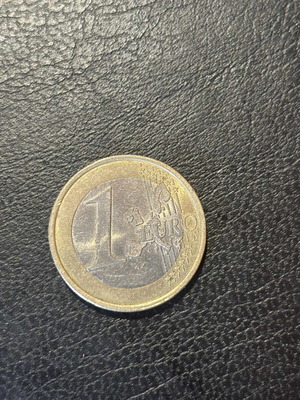 Euro coins used in good condition, 1999
