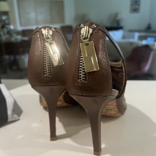 L.A.M.B. Frankie women's pumps like new, brown, size 38.5