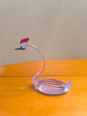 Murano glass decorative bird like new