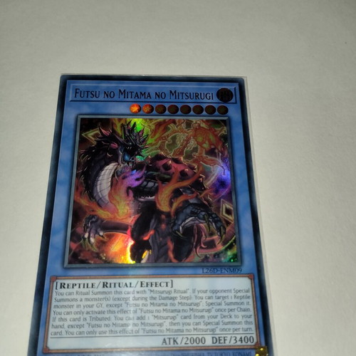 Futsu no Mitama no Mitsurugi Ultra Rare Yu-Gi-Oh! card