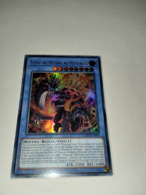 Futsu no Mitama no Mitsurugi Ultra Rare Yu-Gi-Oh! card