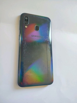 Samsung Galaxy A40 smartphone μεταχειρισμένο με πρόβλημα οθόνης για ανταλλακτικά ή επισκευή