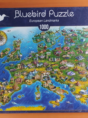 Bluebird European Landmarks παζλ 1000 κομματιών, sealed