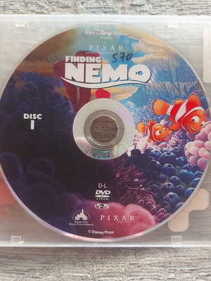 Walt Disney Finding Nemo and Toy Story 3 DVD, dubbed