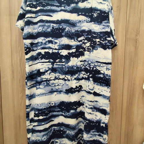 Esmara long kimono tie dye blue