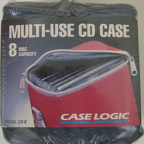 Case Logic CD case for 8 discs new