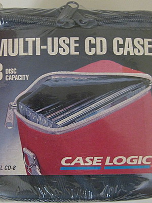 Case Logic CD case for 8 discs new