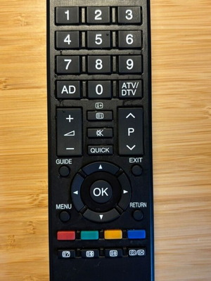 Toshiba CT-90326 remote control like new, authentic original