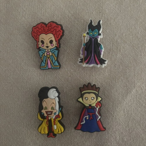 Disney Crocs decorative charms set new