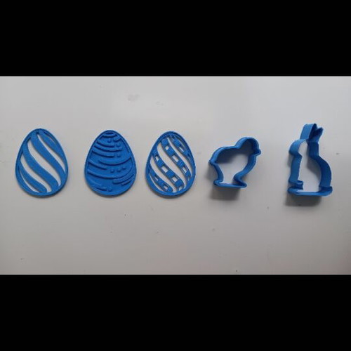 3D Print Easter Cookie Cutters, New
