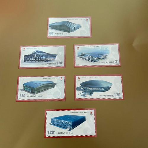 Olympic Games Beijing 2008 Stamp Collection new, 4 volumes